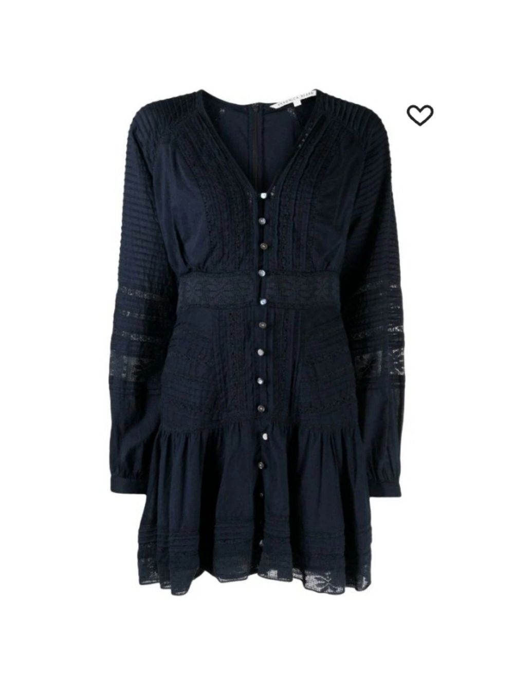 Veronica Beard Addilyn v-neck dress in Ink